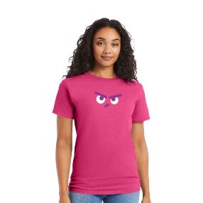 Hanes Adult Tee Wow Pink
